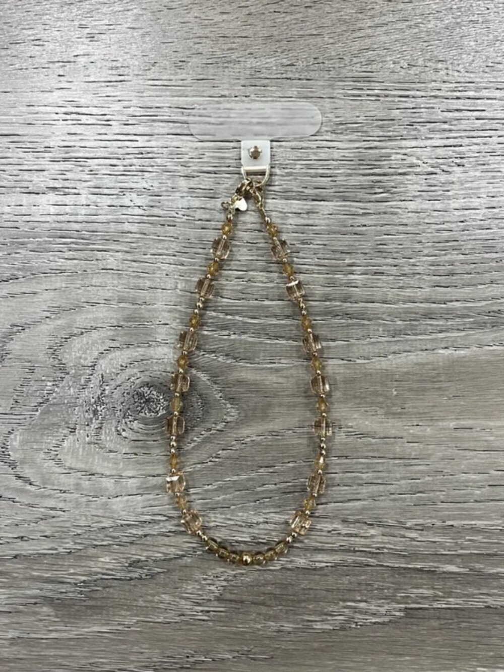 Velvet Caviar Phone Charm (Tan Checkers)